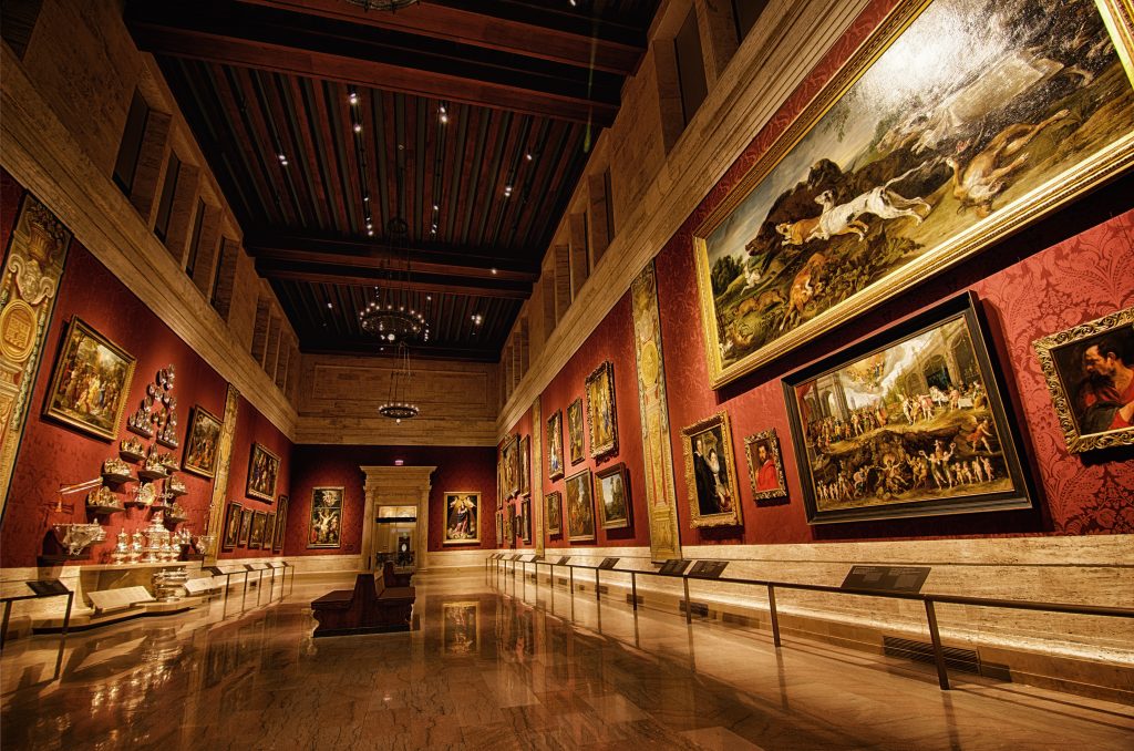 This is a shot of the most famous room of the Boston Museum of Fine Arts. I forgot the name  of the room, but it is awesome.